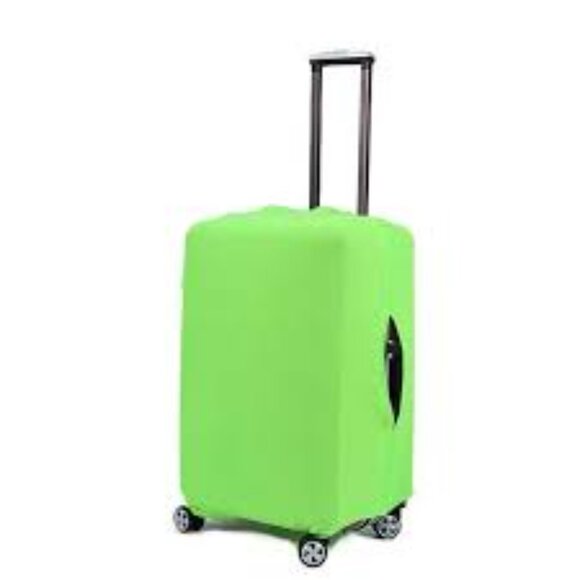 Luggage Protector / Suitcase Cover / Elastic Slip-On / NWT - Green- 22-25"- MD - Picture 3 of 7